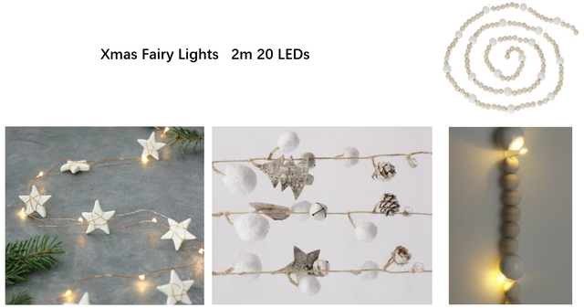 クリスマスフェアリーライト+キャップ 