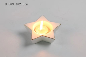 磁器スターキャンドルホルダー - 23
