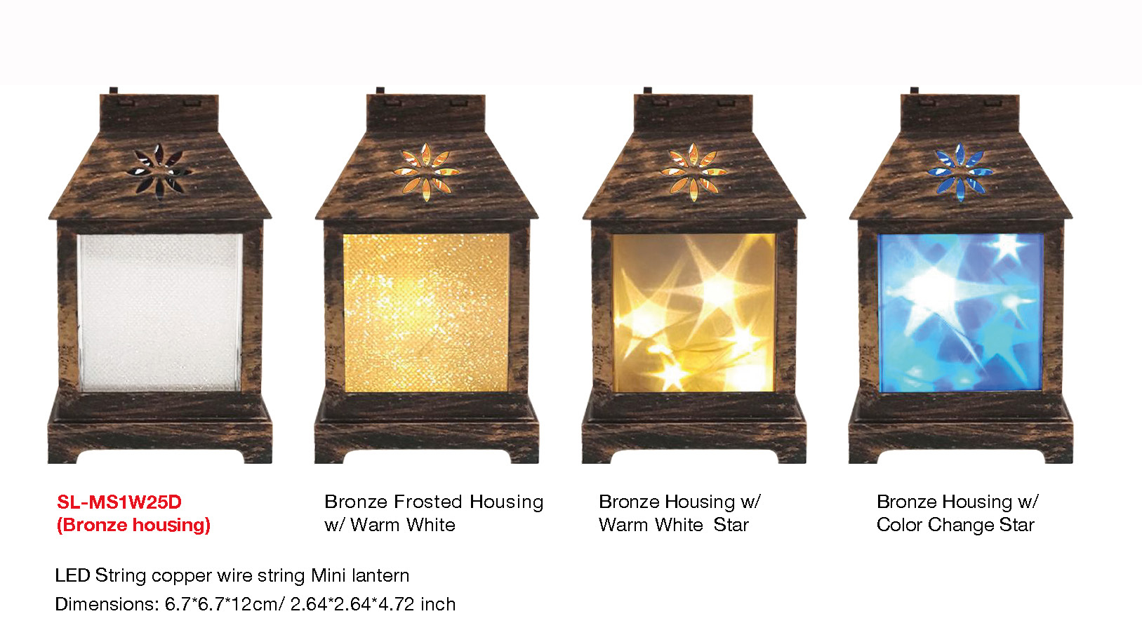 屋内装飾 LED ストリング銅線ストリングミニランタン- 23