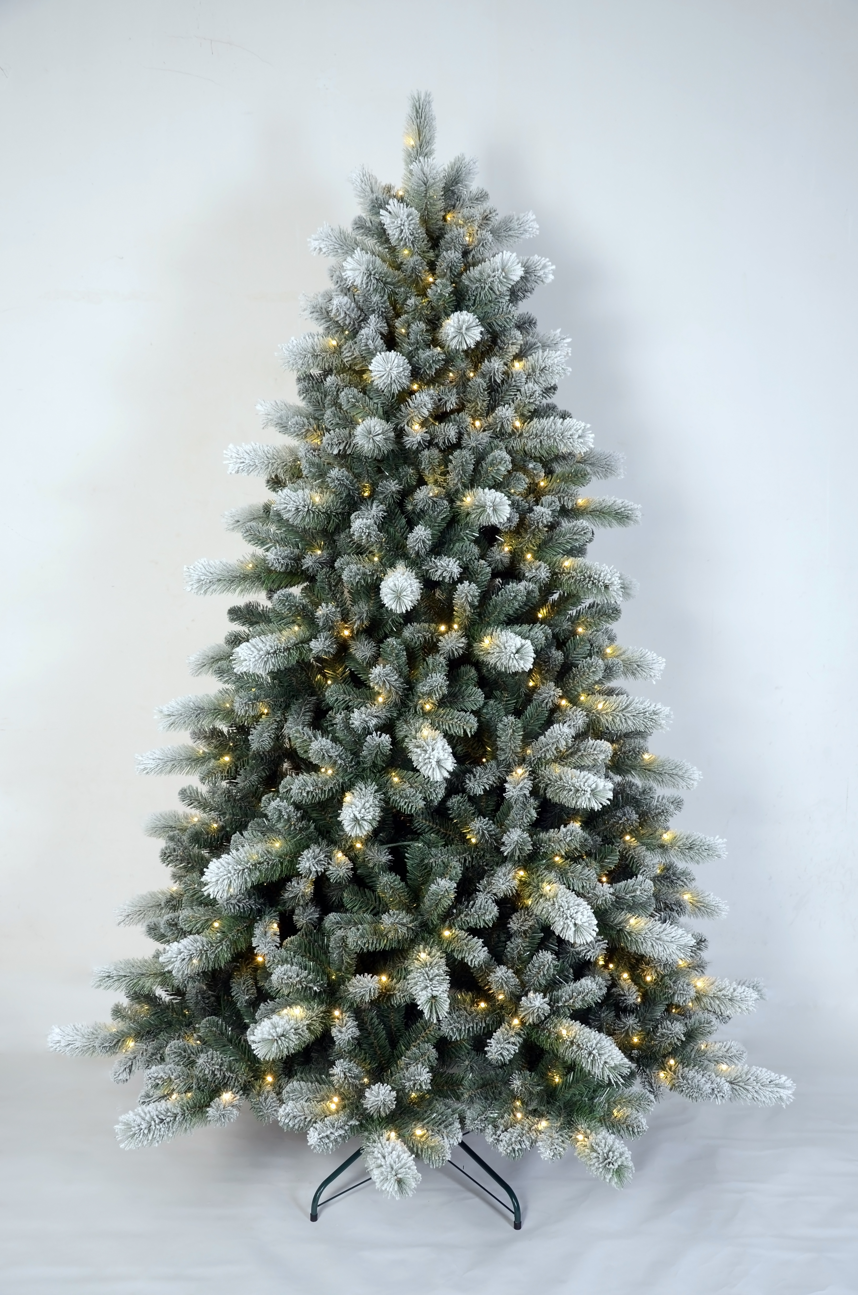 X'mas グリーンカラー+植毛 通常のクリスマスツリー ライト - 21