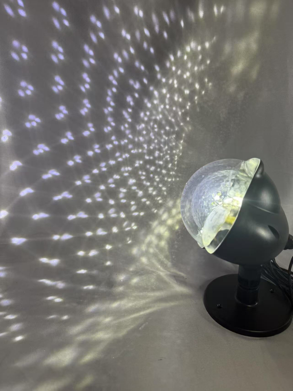 4 LED調整可能なプロジェクションスポットライト-10〜15mの長距離ビーム屋外/屋内の装飾またはセキュリティ照明のための集中照明付き