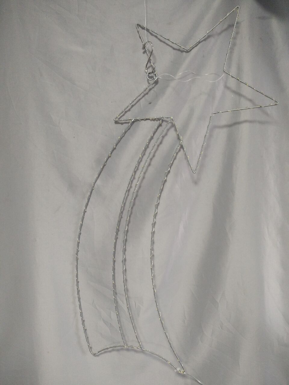 80cmの鉄のフレームMeteor LEDライト-360温かい白い銅線のライトが包み込まれ、魅惑的な屋内/屋外の流星シャワー照明のために