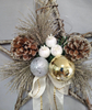 Gifts GoldenのためのPinecone Star Ornament 