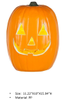 PPオレンジ色パンプキンモデルライト 