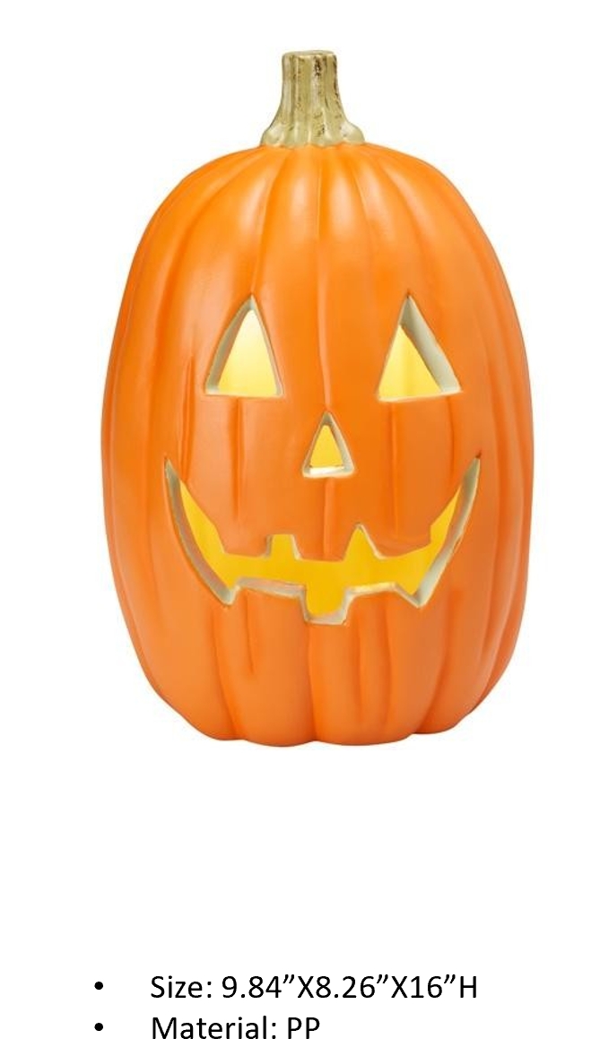 PPオレンジ色パンプキンモデルライト