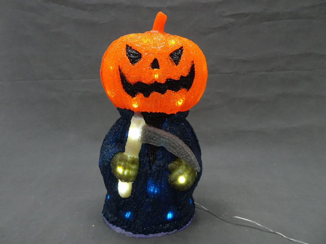PS 3D パンプキン クリスタル ライト