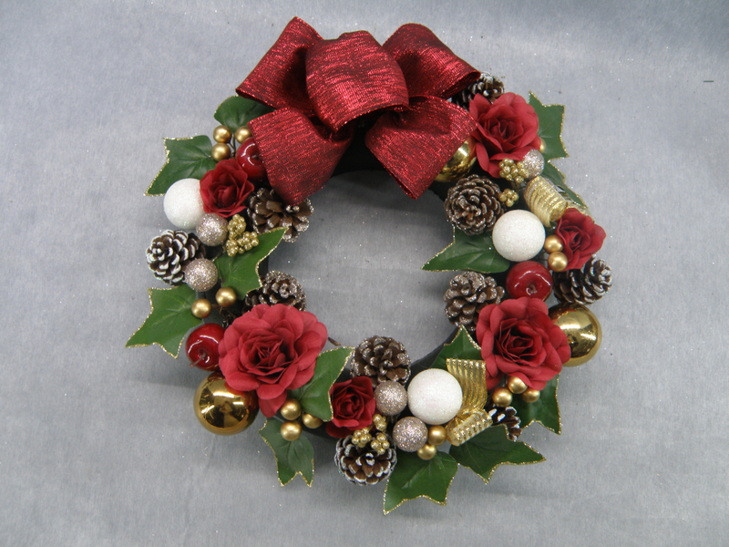  松ぼっくりのリース