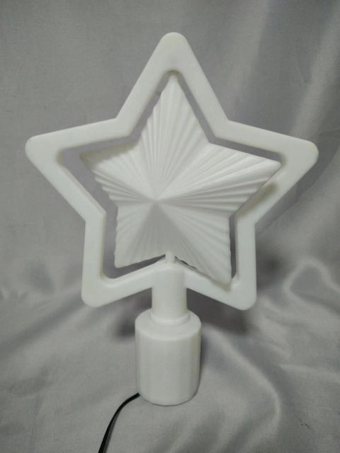 自動回転を伴うフレームの回転ツリートップスター