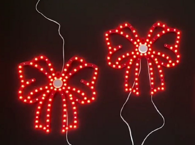 クリスマスウィンドウデコレーションライト