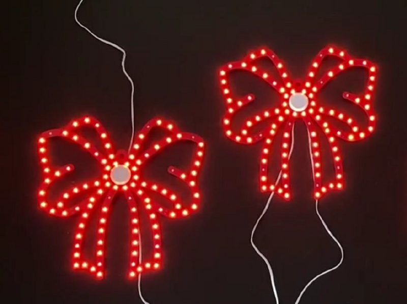 クリスマスウィンドウデコレーションライト