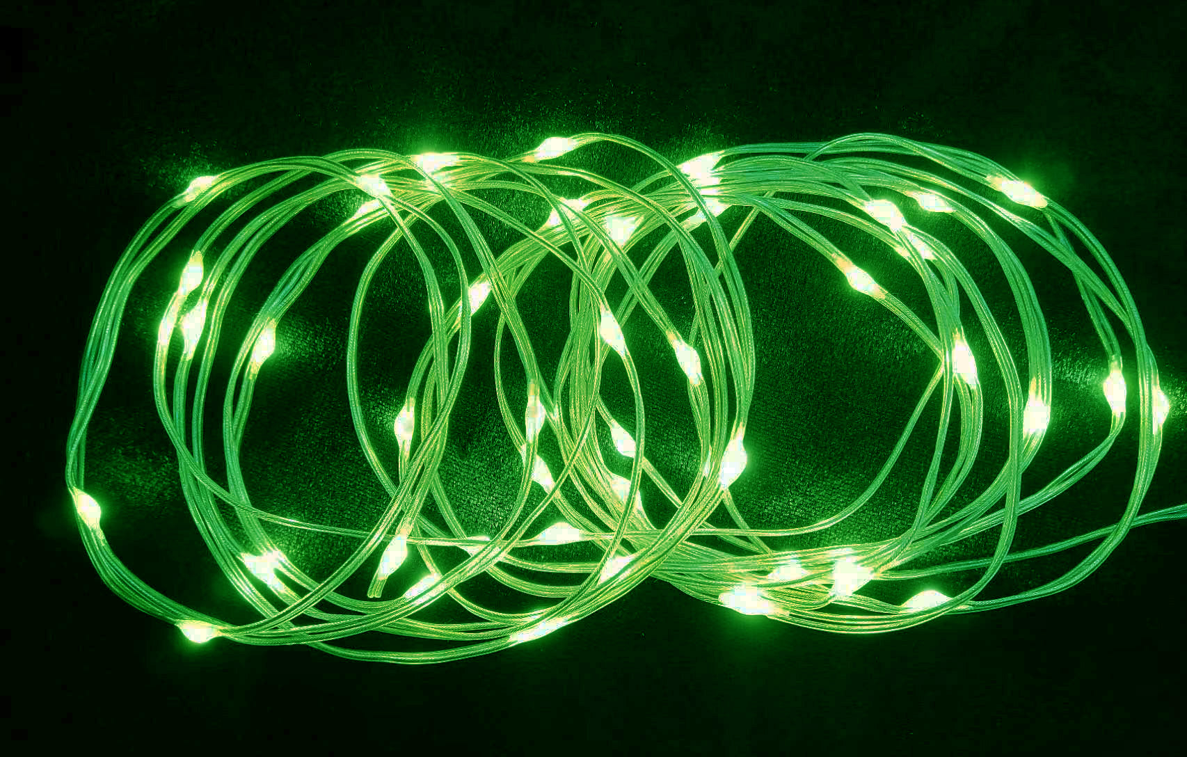 クリアワイヤーフェアリーストレートライト 