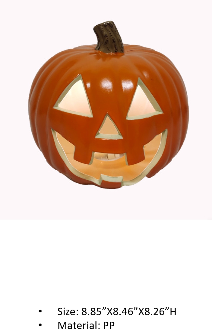 PPオレンジ色パンプキンモデルライト 