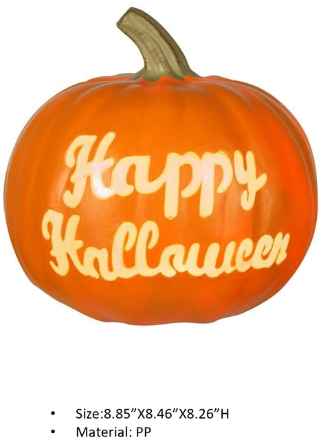 PPオレンジ色パンプキンモデルライト