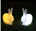 PEブローモールドウサギデコレーションライト 
