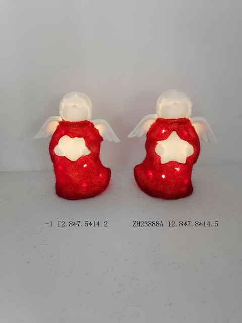 磁器 ハート付き天使 / スターライト - 15