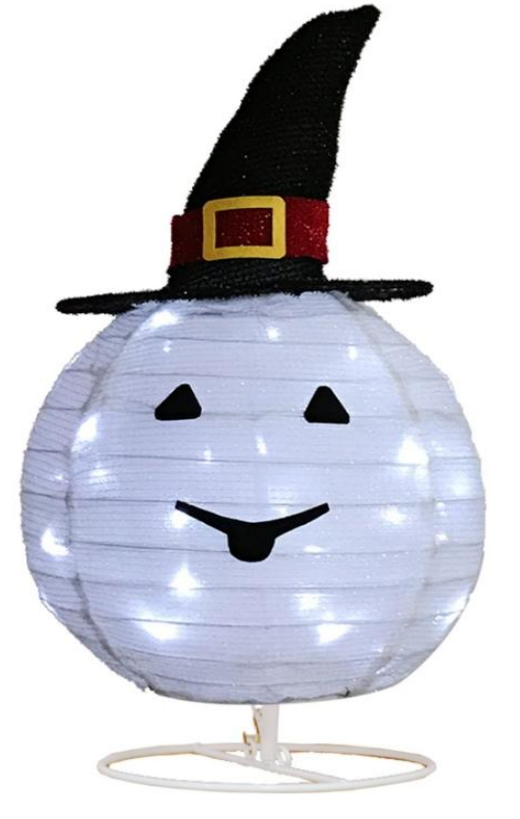 ファブリックラップホワイトゴースト折りたたみ式ライト