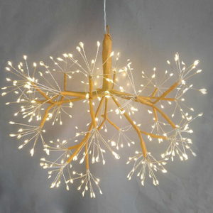 タンジェリンオレンジ色の枝、パーティー/イベントのためのお祝いの装飾ランプ/屋内雰囲気のある花火光のライト（直径30cmのスパークラーヘッドデザイン）