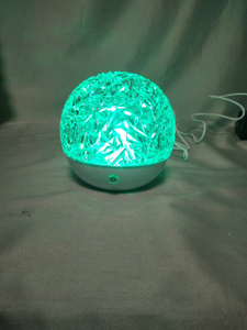 1.5Wシングルチップソースを備えたRGB LEDウォーターリップルライト|デュアルコントロール：タッチスイッチ +ダイナミックカラーエフェクトとアンビエント照明用の24キーリモート