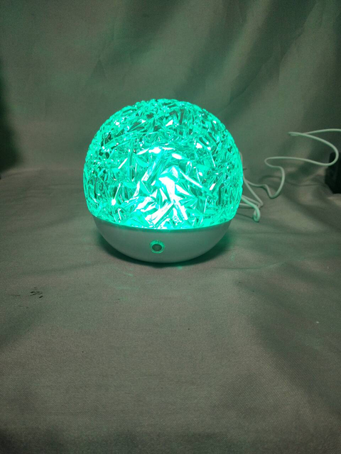 1.5Wシングルチップソースを備えたRGB LEDウォーターリップルライト|デュアルコントロール：タッチスイッチ +ダイナミックカラーエフェクトとアンビエント照明用の24キーリモート