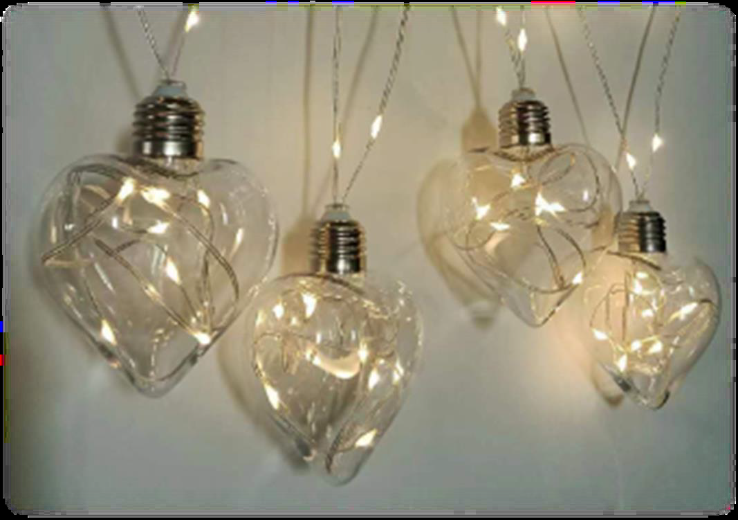 ハート型&星型のLEDストリング