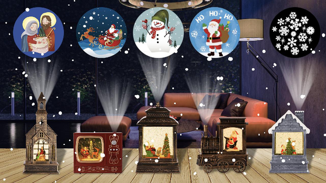 アクリル聖母マリア/サンタクロース&トナカイ/スノーマン/サンタクロース SR-1