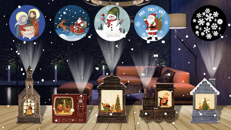 アクリル聖母マリア/サンタクロース&トナカイ/スノーマン/サンタクロース SR-1