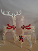 PETベルト付き3Dトナカイモチーフライト