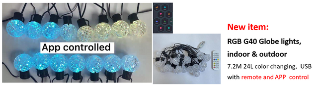 RGB G40 グローブ ライト