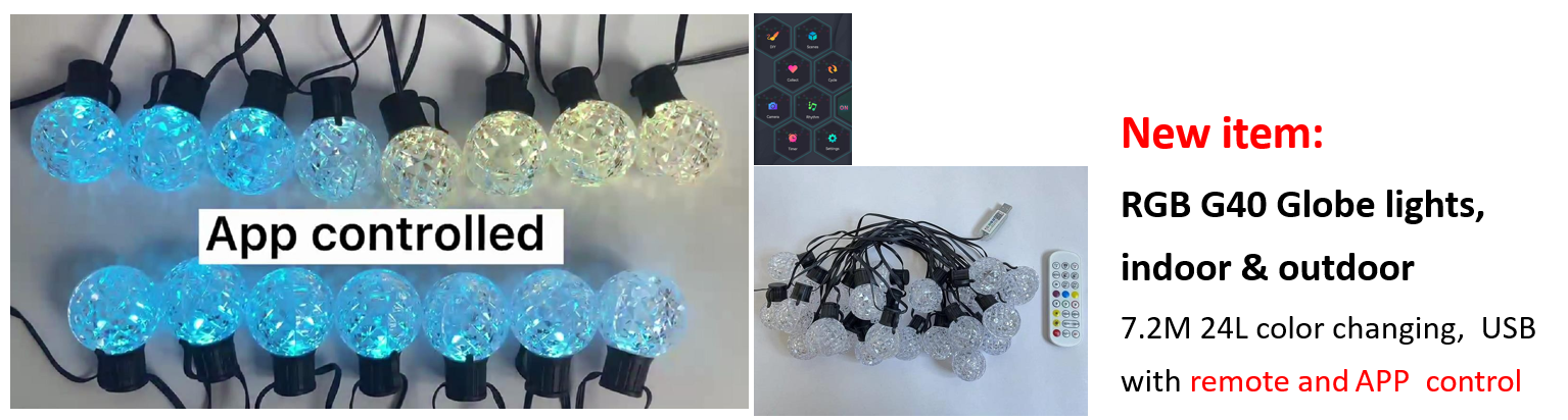 RGB G40 グローブ ライト