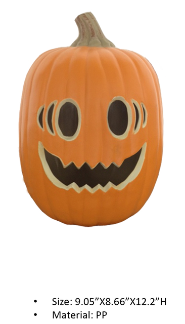 PPオレンジ色パンプキンモデルライト