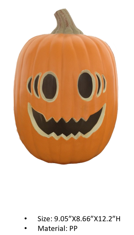 PPオレンジ色パンプキンモデルライト