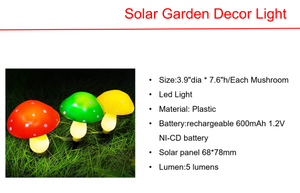 ソーラー LED ガーデン装飾ライト
