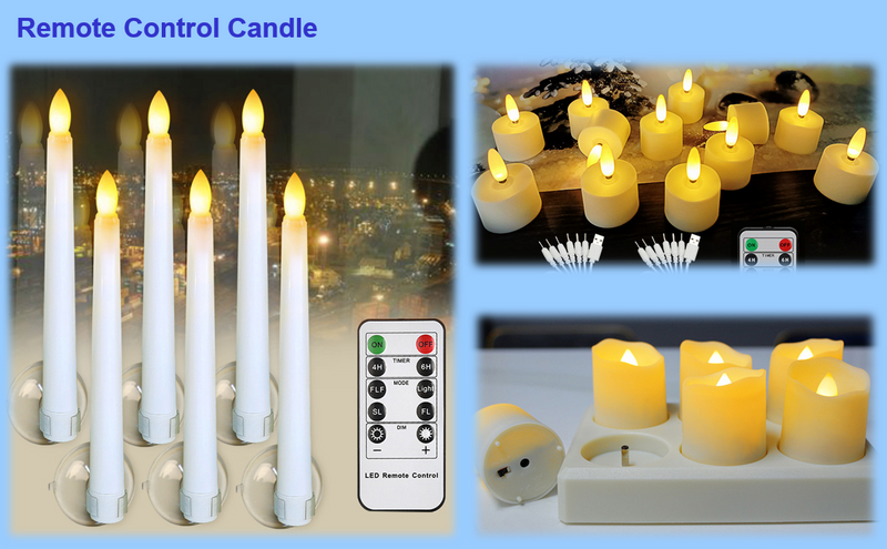 電子リモコンキャンドルライト - 1