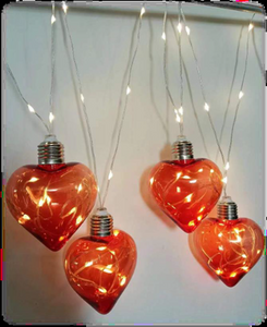 ハート型&星型のLEDストリング