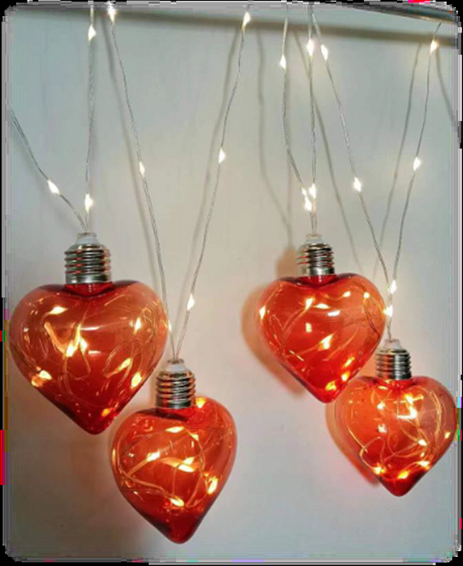 ハート型&星型のLEDストリング