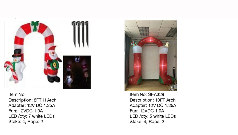 アーチインフレータブルライト