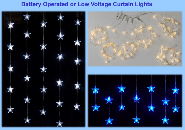 PS 小さなスターカーテンライト