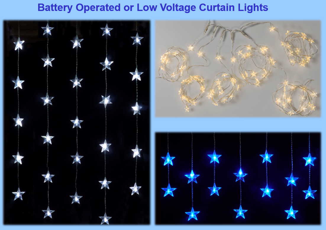 PS 小さなスターカーテンライト
