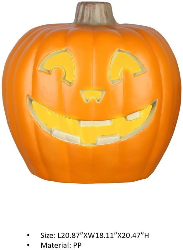 PPオレンジ色パンプキンモデルライト