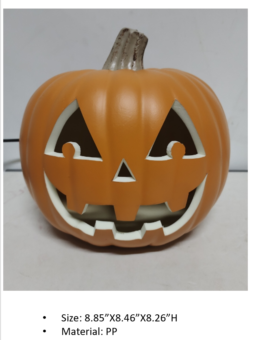 PPオレンジ色パンプキンモデルライト