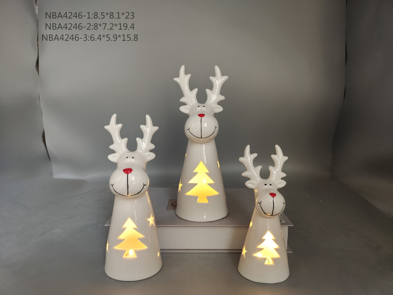 白磁トナカイ ライト - 29