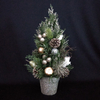 X'masグリーンミニツリー+植木鉢+グリッターデフコル。ボール/松ぼっくり - 47