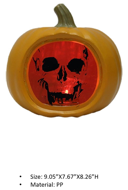 PPオレンジ色パンプキンモデルライト