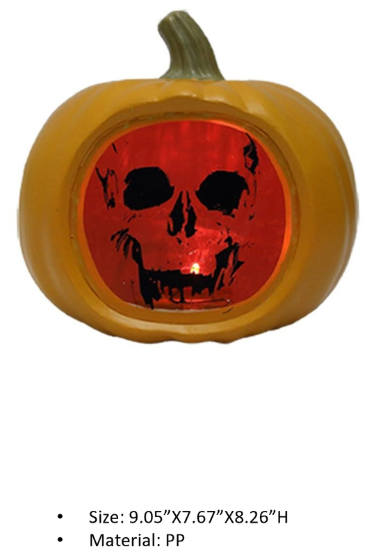 PPオレンジ色パンプキンモデルライト