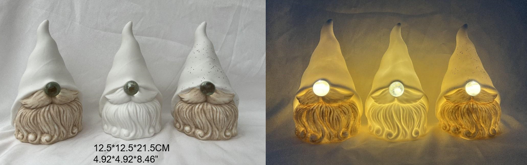 磁器 2 ペンギン ライト - 9