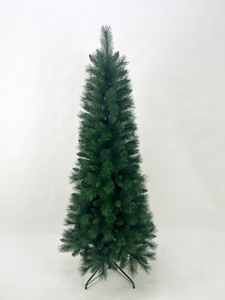 X'mas グリーンカラー 普通のクリスマスツリー 金属脚付き - 35