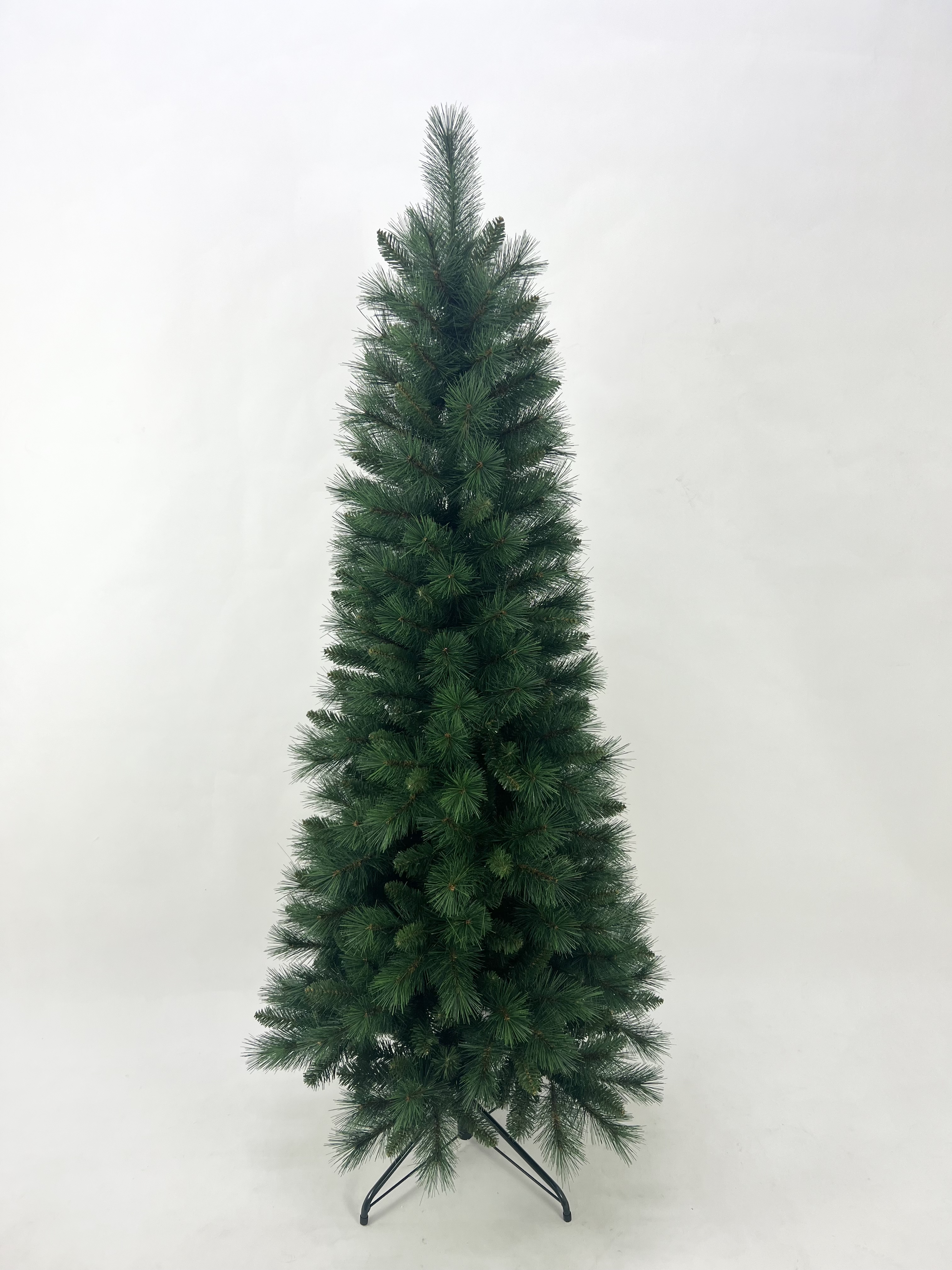 X'mas グリーンカラー 普通のクリスマスツリー 金属脚付き - 35