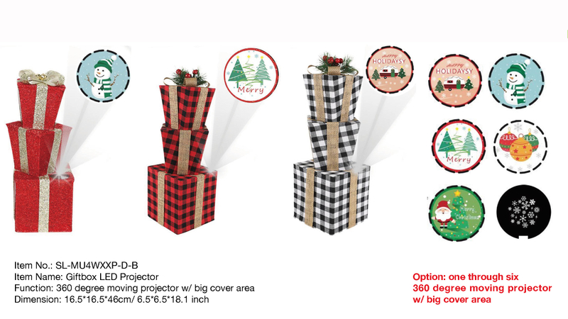 屋内装飾ギフトボックス LED プロジェクター- 36