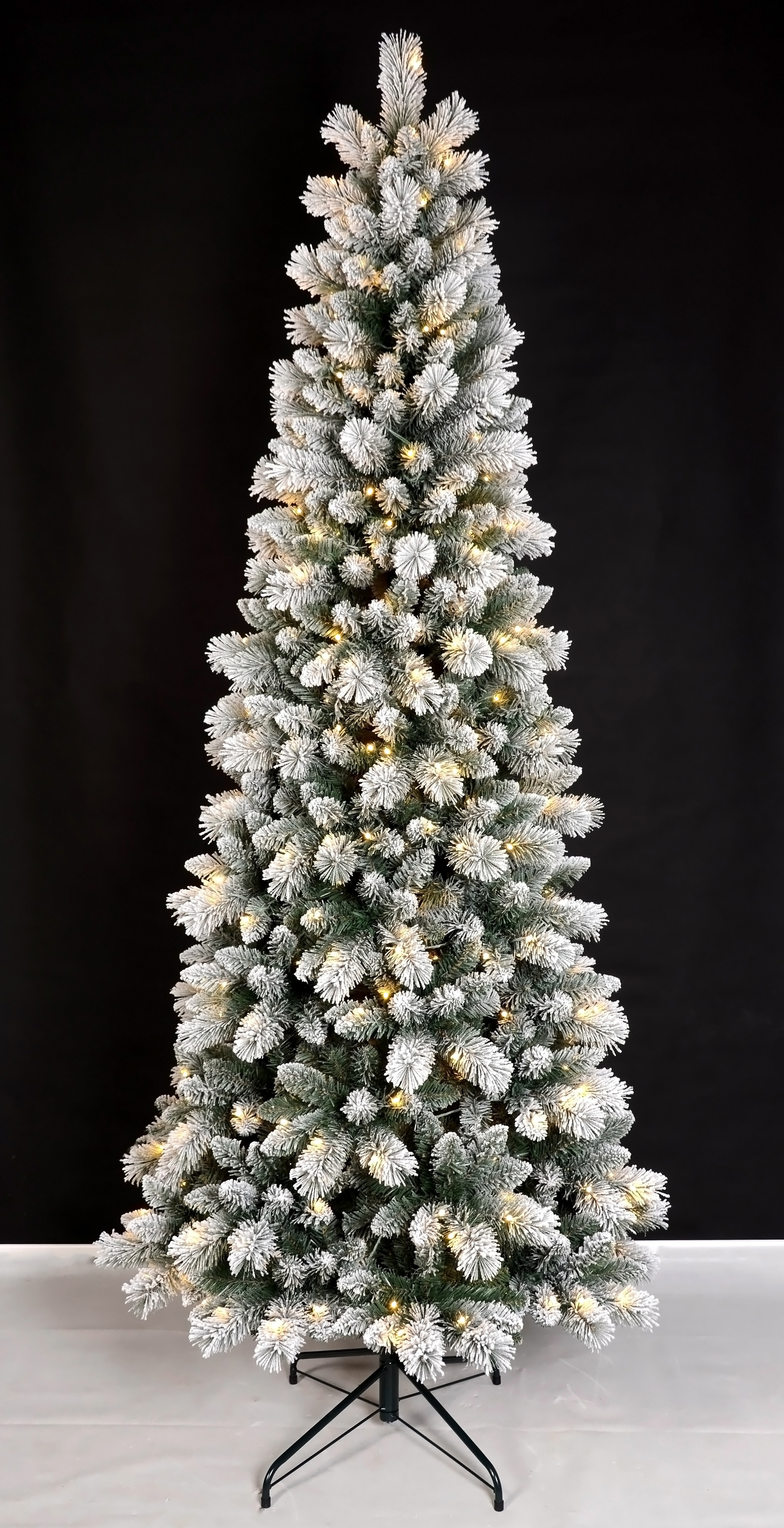 X'mas グリーンカラー+植毛 通常のクリスマスツリー ライト - 10