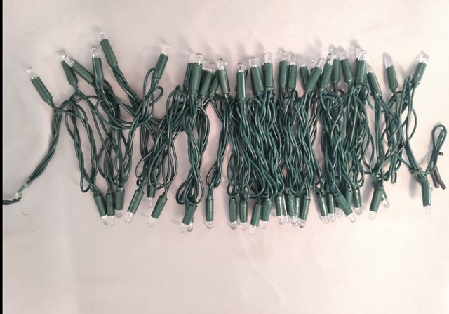 色を変えるエポキシに覆われたフルフラッシュLED文字列ライト-F7コンベックス60球根設計 